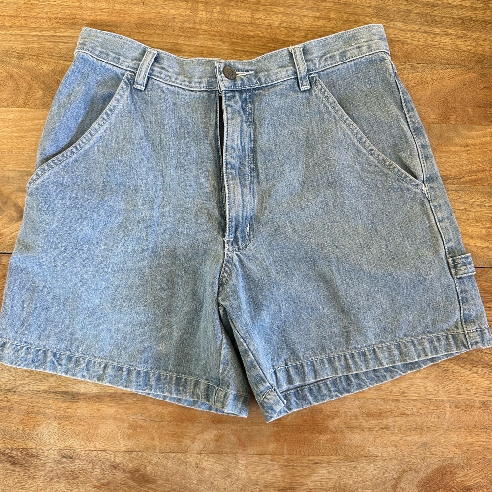Light Wash Bill Blass High Rise 90s Shorts
